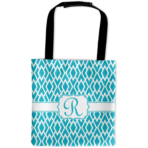 Custom Geometric Diamond Auto Back Seat Organizer Bag (Personalized)