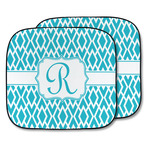 Geometric Diamond Car Sun Shade - Two Piece (Personalized)