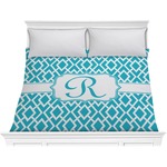 Geometric Diamond Comforter - King (Personalized)