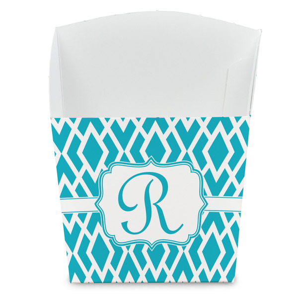 Custom Geometric Diamond French Fry Favor Boxes (Personalized)