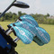 Geometric Diamond Golf Club Cover - Set of 9 - On Clubs