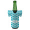 Geometric Diamond Jersey Bottle Cooler - Set of 4 - FRONT (on bottle)