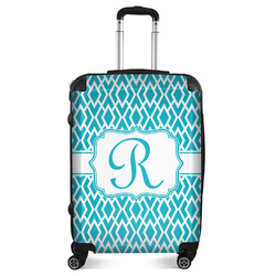 Geometric Diamond Suitcase - 24" Medium - Checked (Personalized)