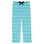 Geometric Diamond Mens Pajama Pants - M