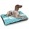 Geometric Diamond Outdoor Dog Beds - Large - IN CONTEXT