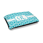 Geometric Diamond Outdoor Dog Bed - Medium (Personalized)