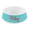 Geometric Diamond Plastic Pet Bowls - Small - MAIN