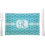 Geometric Diamond Glass Rectangular Lunch / Dinner Plate (Personalized)