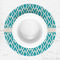 Geometric Diamond Round Linen Placemats - LIFESTYLE (single)