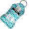 Geometric Diamond Sanitizer Holder Keychain - Small in Case