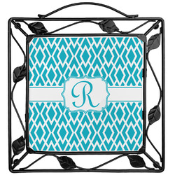 Geometric Diamond Square Trivet (Personalized)