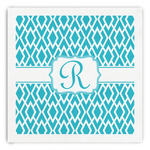 Geometric Diamond Paper Dinner Napkins (Personalized)