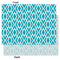 Geometric Diamond Tissue Paper - Heavyweight - Large - Front & Back