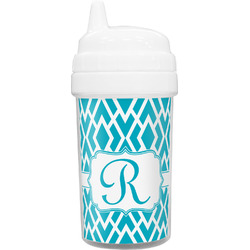 Geometric Diamond Toddler Sippy Cup (Personalized)