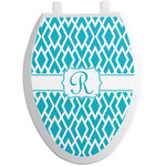 Geometric Diamond Toilet Seat Decal - Elongated (Personalized)