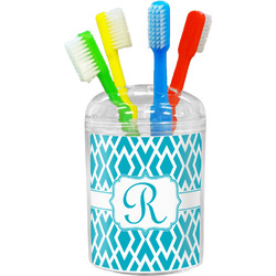 Geometric Diamond Toothbrush Holder (Personalized)