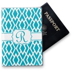 Geometric Diamond Vinyl Passport Holder (Personalized)