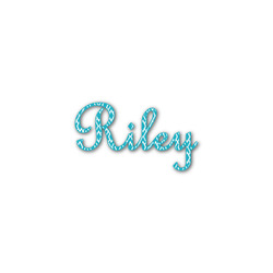 Geometric Diamond Name/Text Decal - Small (Personalized)