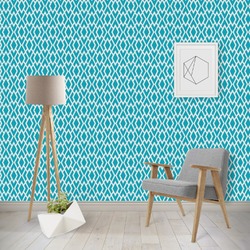 Geometric Diamond Wallpaper & Surface Covering (Water Activated - Removable)