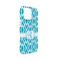 Geometric Diamond iPhone 13 Mini Case - Angle