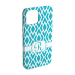 Geometric Diamond iPhone Case - Plastic - iPhone 15 Pro (Personalized)