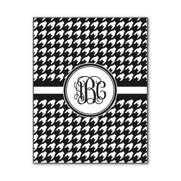 Custom Houndstooth Wood Print - 11x14 (Personalized)