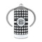 Houndstooth 12 oz Stainless Steel Sippy Cups - FRONT