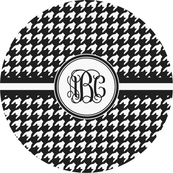 Custom Houndstooth Multipurpose Round Labels - 2" (Personalized)