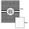 Houndstooth 20x24 - Matte Poster - Front & Back