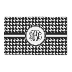 Houndstooth 3' x 5' Indoor Area Rug (Personalized)