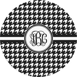 Houndstooth Multipurpose Round Labels - 5" (Personalized)