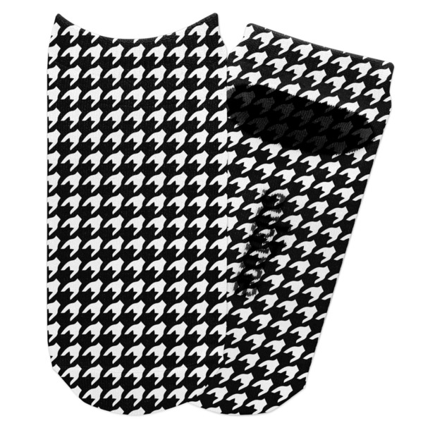 Custom Houndstooth Adult Ankle Socks