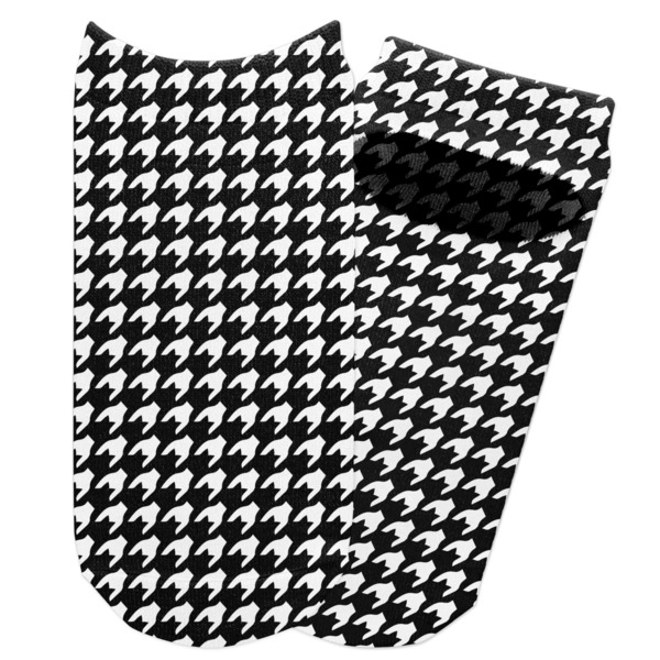 Custom Houndstooth Adult Ankle Socks