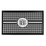 Houndstooth Bar Mat - Small (Personalized)