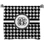 Houndstooth Bath Towel (Personalized)