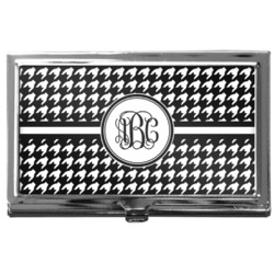 Houndstooth Business Card Case