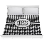 Houndstooth Comforter - King (Personalized)