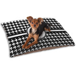 Houndstooth Dog Bed - Small w/ Monogram