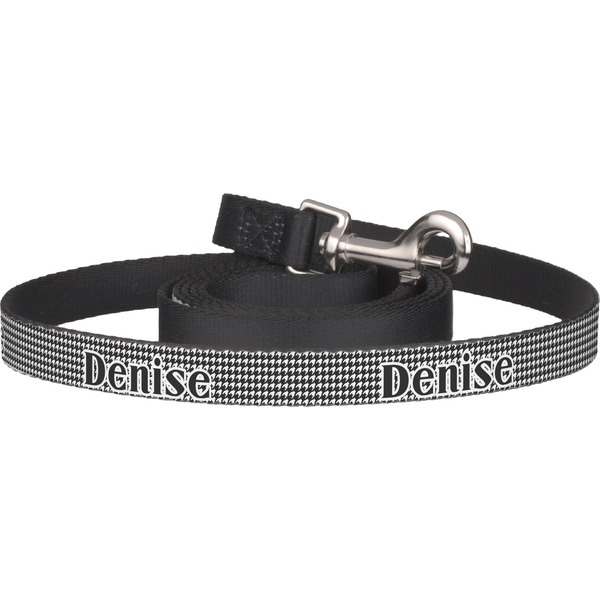 Custom Houndstooth Dog Leash (Personalized)