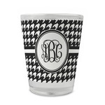 Houndstooth Glass Shot Glass - 1.5 oz - Single (Personalized)