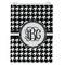 Houndstooth Jewelry Gift Bag - Gloss - Front