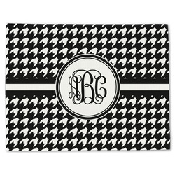 Houndstooth Single-Sided Linen Placemat - Single w/ Monogram