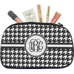 Houndstooth Makeup / Cosmetic Bag - Medium (Personalized)