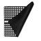 Houndstooth Medium Gaming Mats - FRONT W/FOLD