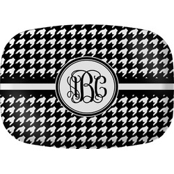 Houndstooth Melamine Platter (Personalized)