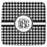 Houndstooth Memory Foam Bath Mat - 48"x48" (Personalized)