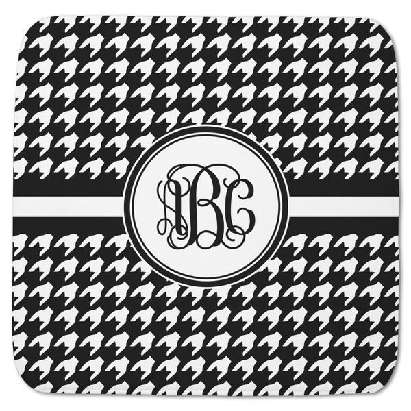 Custom Houndstooth Memory Foam Bath Mat - 48"x48" (Personalized)