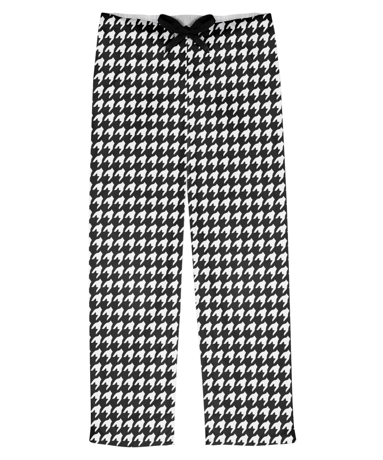 Houndstooth Mens Pajama Pants - 2XL (Personalized) - YouCustomizeIt
