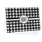 Houndstooth Microfiber Dish Towel - FOLDED HALF