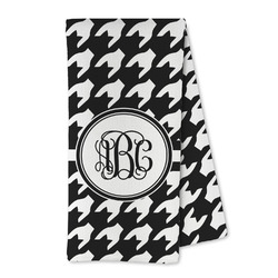Houndstooth Kitchen Towel - Microfiber (Personalized)